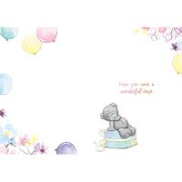 Tatty Teddy Wrapping Present Me to You Bear Birthday Card Extra Image 1 Preview